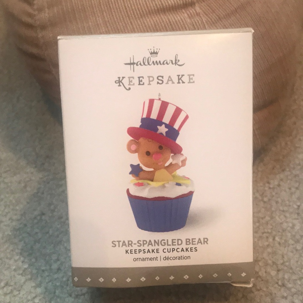 Hallmark Star Spangled Bear Ornament